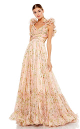 1 of 5 Mac Duggal 67803 Dress Pink-Multi