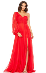 1 of 3 Mac Duggal 67810D Dress Red