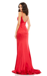 2 of 2 Mac Duggal 67814 Dress Red