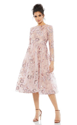 1 of 3 Mac Duggal 67849 Dress Rose-Pink