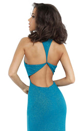 4 of 4 Jovani 67866 Teal