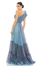 3 of 4 Mac Duggal 67878 Dress Fusion-Blue