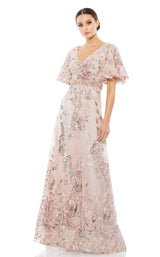 1 of 3 Mac Duggal 67880 Dress Rose-Pink