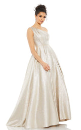 1 of 3 Mac Duggal 67884 Dress Oyster