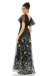 2 of 3 Mac Duggal 67889 Dress Black-Multi