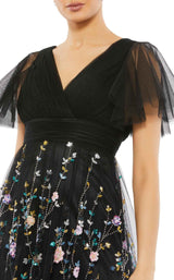 3 of 3 Mac Duggal 67889 Dress Black-Multi