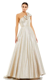 1 of 3 Mac Duggal 67890 Dress Oyster