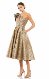 1 of 3 Mac Duggal 67906 Dress Antique-Bronze