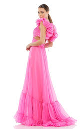 3 of 4 Mac Duggal 67911 Dress Hot-Pink