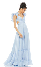 1 of 4 Mac Duggal 67911 Dress Powder-Blue