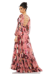2 of 3 Mac Duggal 67946 Dress Rose-Multi