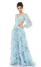 1 of 3 Mac Duggal 67949 Dress Powder-Blue