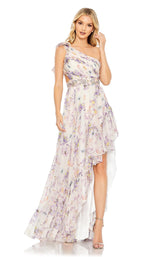 1 of 3 Mac Duggal 67969 Dress Blush-Multi