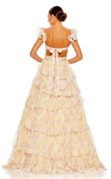 2 of 3 Mac Duggal 67974 Dress Buttercream