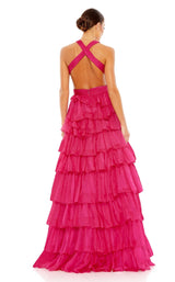 3 of 6 Mac Duggal 67988 Dress Fuchsia