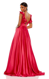 2 of 3 Mac Duggal 67991 Dress Berry