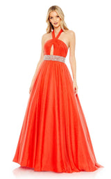 1 of 3 Mac Duggal 67993 Dress Chili-Red