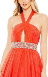 3 of 3 Mac Duggal 67993 Dress Chili-Red
