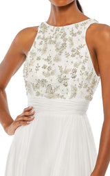 3 of 3 Mac Duggal 68022 Dress White