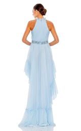 4 of 6 Mac Duggal 68029 Dress Ice-Blue
