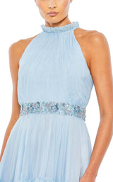 6 of 6 Mac Duggal 68029 Dress Ice-Blue