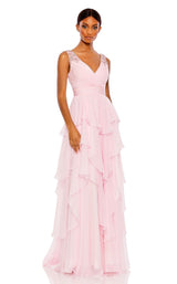 2 of 6 Mac Duggal 68035 Dress Ice-Pink