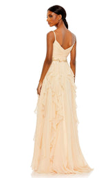3 of 6 Mac Duggal 68047 Dress Pale-Peach