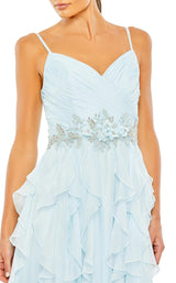 6 of 6 Mac Duggal 68047 Dress Powder-Blue