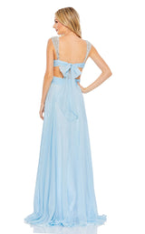 4 of 6 Mac Duggal 68054 Dress Ice-Blue