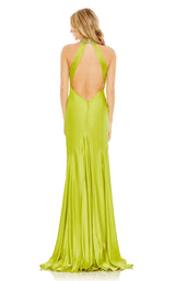 4 of 6 Mac Duggal 68063 Dress Lime