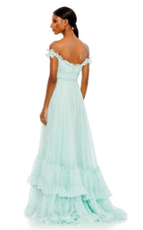 3 of 6 Mac Duggal 68086 Dress Mint