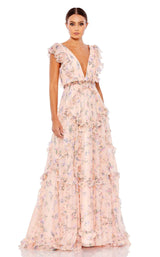 1 of 6 Mac Duggal 68090 Dress Pink-Multi