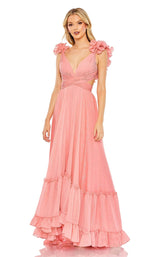 1 of 3 Mac Duggal 68094 Dress Coral