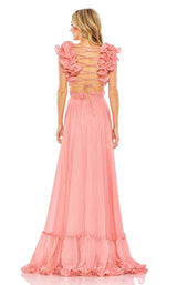 2 of 3 Mac Duggal 68094 Dress Coral