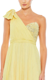 3 of 3 Mac Duggal 68095 Dress Lemon