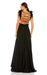 3 of 6 Mac Duggal 68113 Dress Black