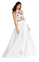 2 of 6 Alyce 6814 Diamond White Multi