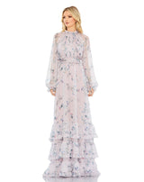 1 of 3 Mac Duggal 68199 Dress Lilac-Multi