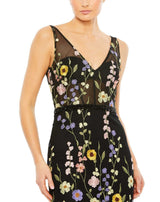 2 of 3 Mac Duggal 68200 Dress Black-Multi