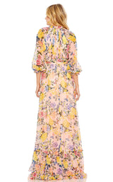 3 of 3 Mac Duggal 68219 Dress Pink-Multi