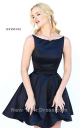 3 of 9 Sherri Hill 50427 Navy