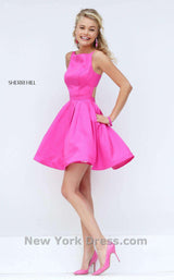 1 of 9 Sherri Hill 50427 Fuchsia