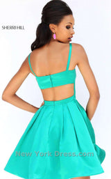 8 of 9 Sherri Hill 50427 Emerald
