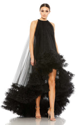 1 of 6 Mac Duggal 68252 Dress Black