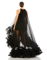 5 of 6 Mac Duggal 68252 Dress Black