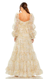 3 of 3 Mac Duggal 68288 Dress White-Multi