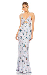 1 of 3 Mac Duggal 68315 Dress Lavender-Multi