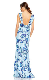 3 of 3 Mac Duggal 68336 Dress Blue-Multi