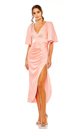 2 of 4 Mac Duggal 68345 Dress Peach