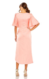 4 of 4 Mac Duggal 68345 Dress Peach